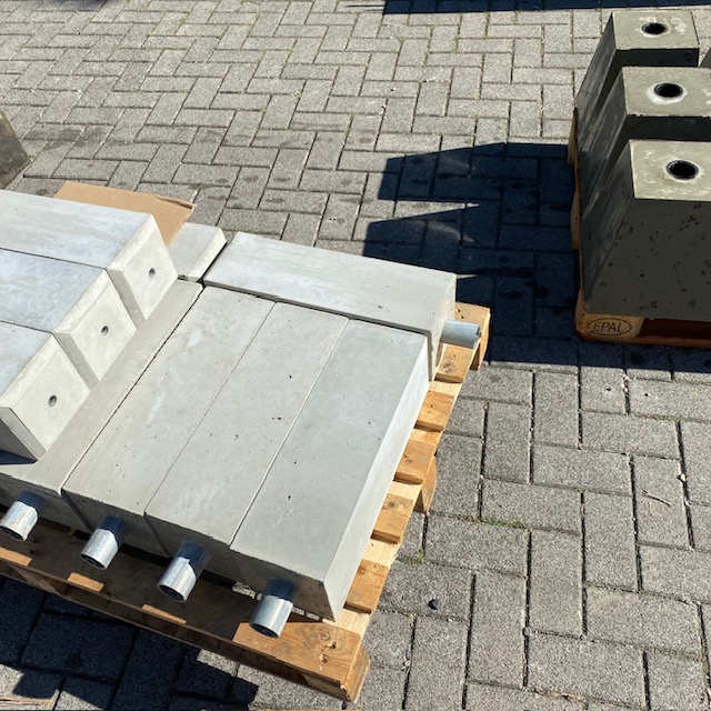 Schijnwerperpaal Grijs 15x15x50 - Afbeelding 3